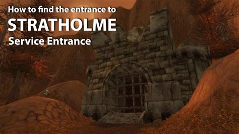<b>Stratholme</b> was one of the most populous cities of the human kingdoms, but it fell at the hands of the dreadlords and Prince Arthas, whose mind. . Stratholme service entrance